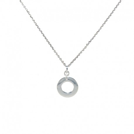 Colgante de plata círculo de la vida de la colección de joyas para mujer The Essentials TEP52004